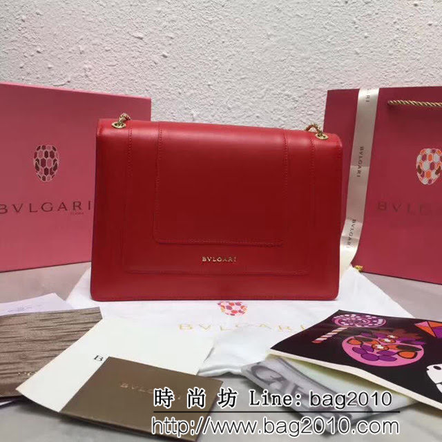 BVLGARI寶格麗 專櫃最新 閃電吊墜限量款 雙層風琴包 鏈條單肩斜挎包 B35106 FYD1060